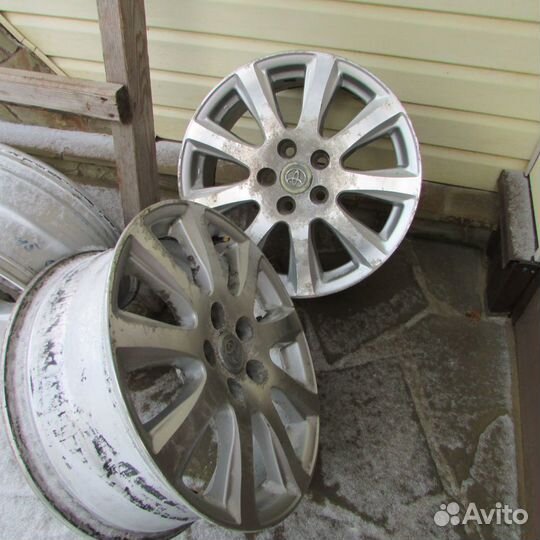 Литые диски r17 5x114 3 toyota camry, рав 4