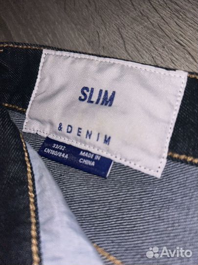 Джинсы мужские hm slim