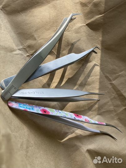 Пинцеты для наращивания