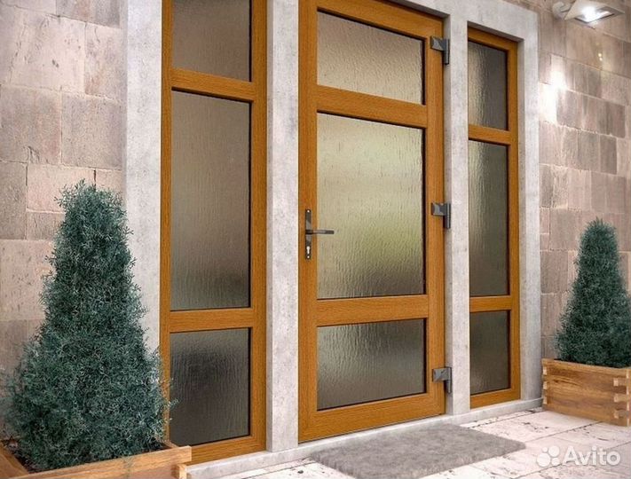 Пластиковые двери с гарантией