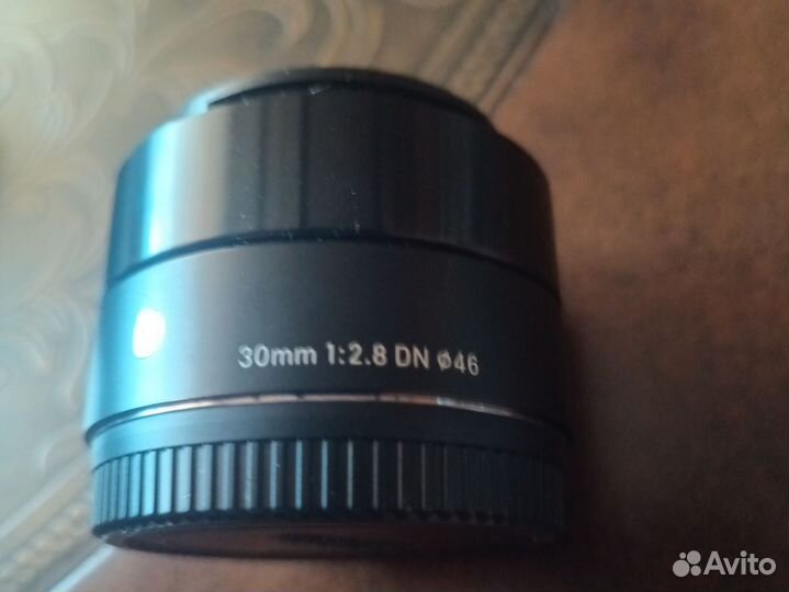 Объектив sigma 30/2.8 для sony e