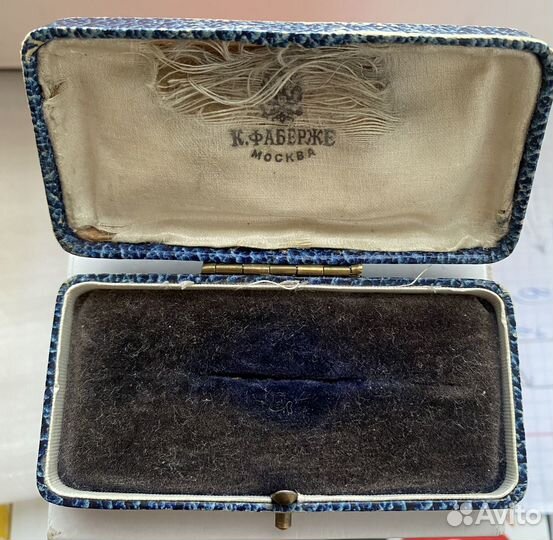 Футляр старинный от броши