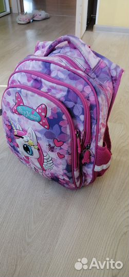 Рюкзак школьный для девочки бу