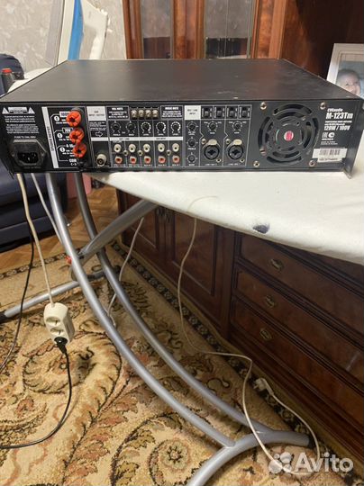 Микшер усилитель комбинированный cvgaudio m-123 tm