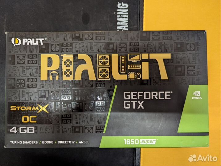 Видеокарта gtx 1650 super 4gb