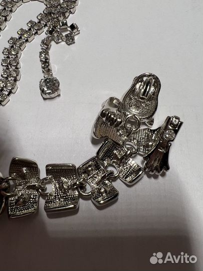 Пояс из страз пантера