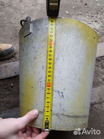 Ведро алюминиевое