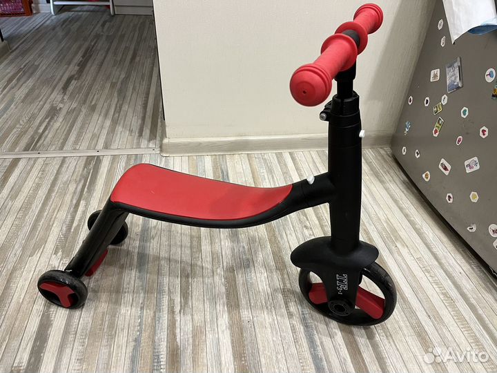 Детский 3 колесный самокат-беговел Nadle TF3