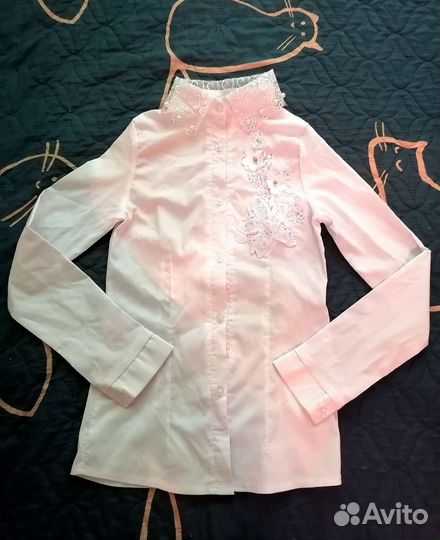 Школьная блузка 140