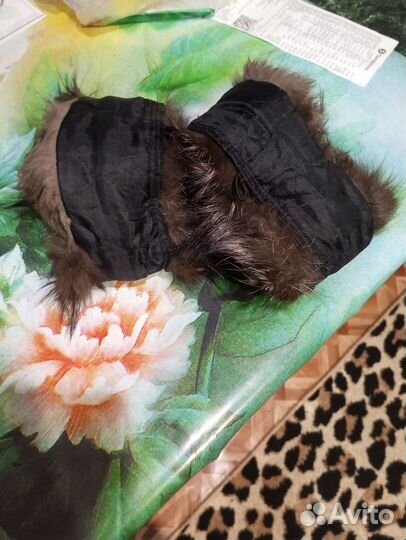 Меховой воротник песец