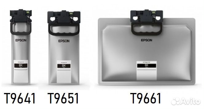 Epson T9651 и T9641