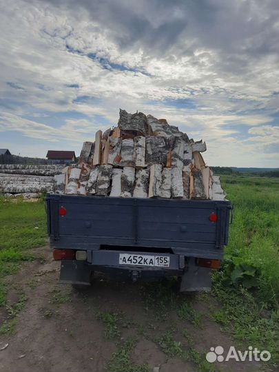 Дрова березовые колотые