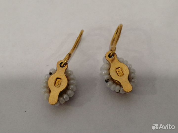 Серьги СССР винтаж
