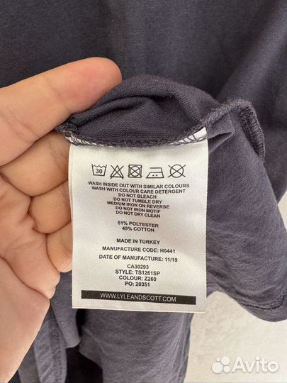 Футболка lyle scott