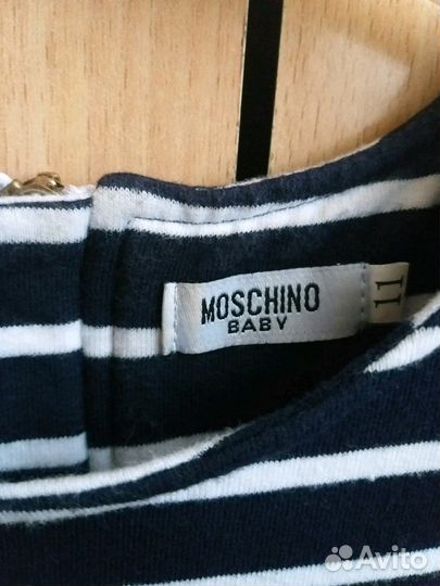 Платье с баской