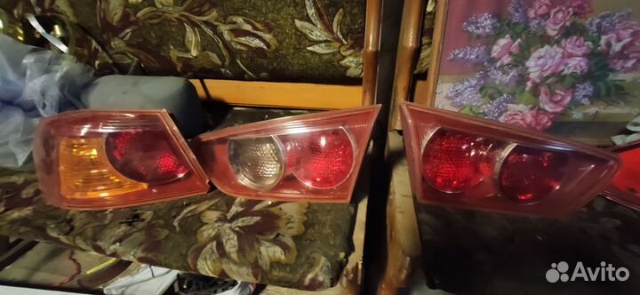 Mitsubishi Lancer 10 затдние фонари