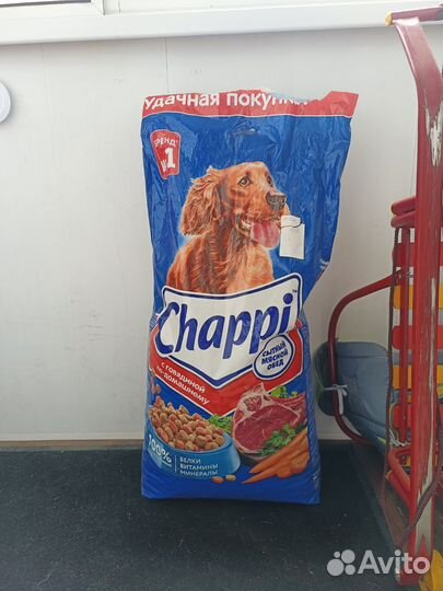 Сухой корм для собак Чаппи