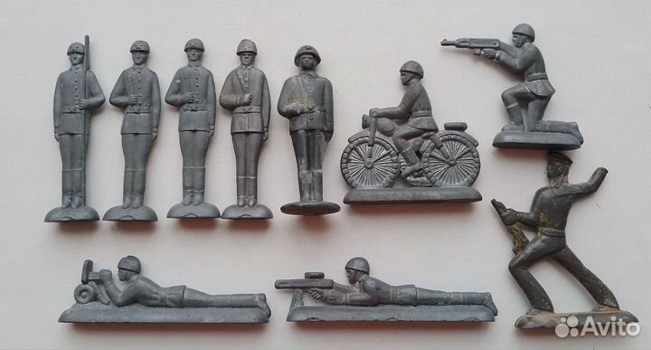 Солдатики СССР. Металл