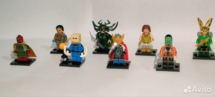 Lego minifigures marvel