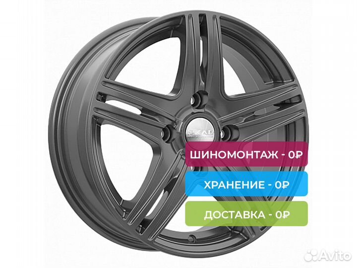 R15 4x100 6J ET39 D67,1 Скад City графит