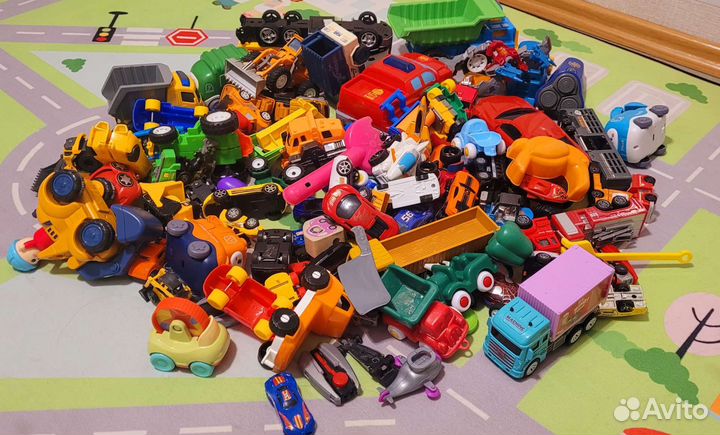 Детские машинки игрушки пакетом