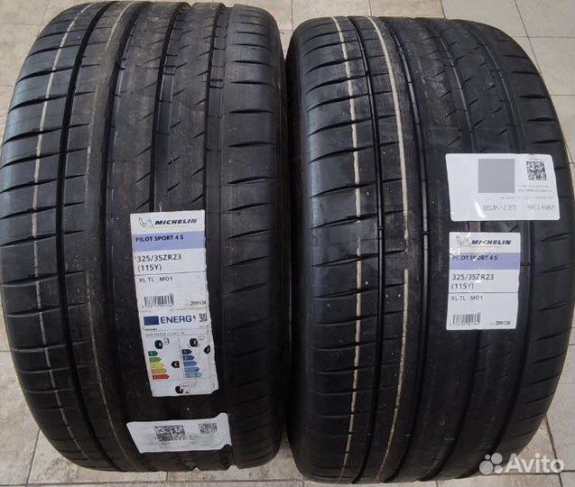 Michelin Pilot Sport 4 S 285/40 R23 и 325/35 R23 115Y