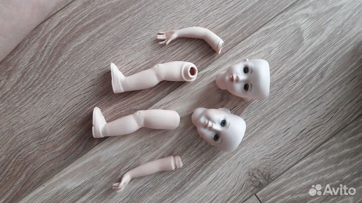 Головки кукольные антикваные