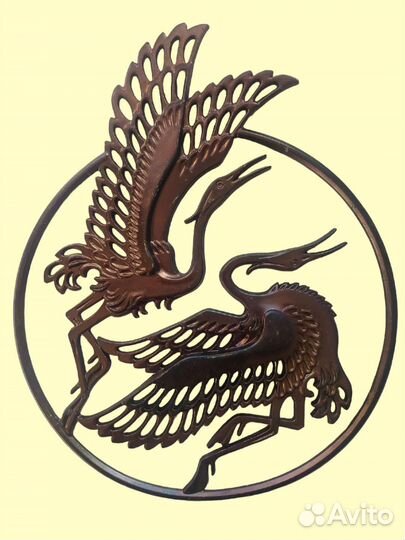 Настенное панно СССР Журавли