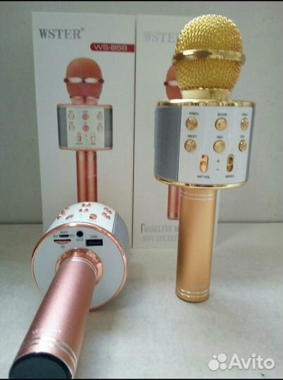 Караоке микрофон Wster WS 858 оригинал
