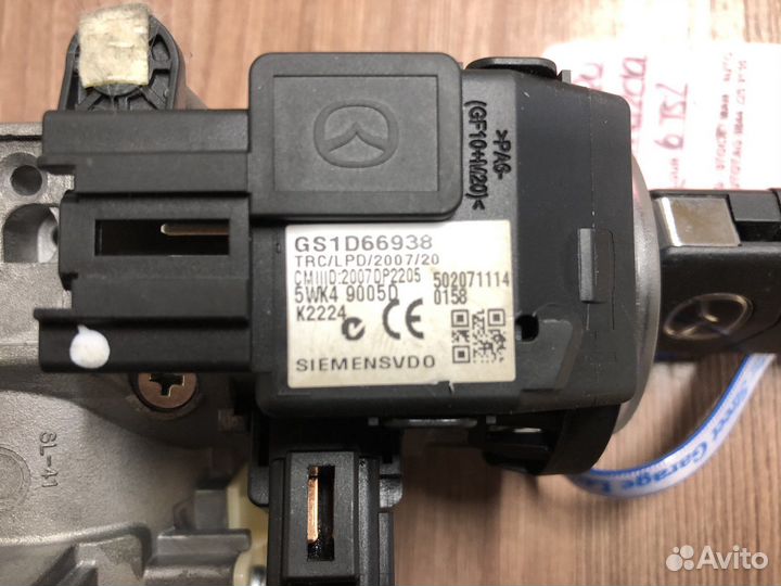 Замок зажигания Mazda 6 GH 2007-2012