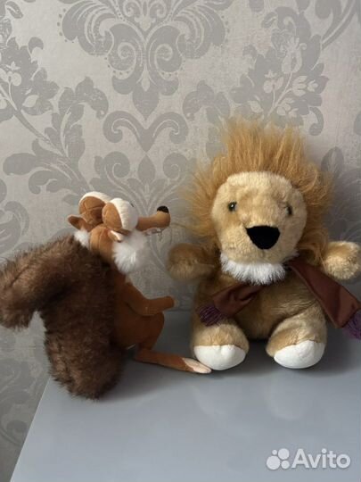 Фламинго собака Винни-пух мягкие игрушки