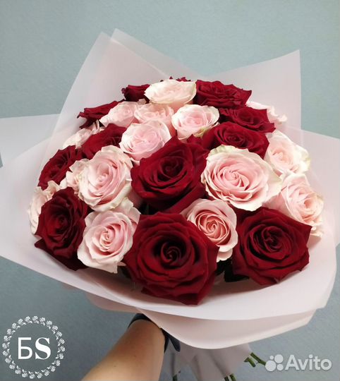 Доставка 46-10-00 Цветы и Шары. Букет микс 27