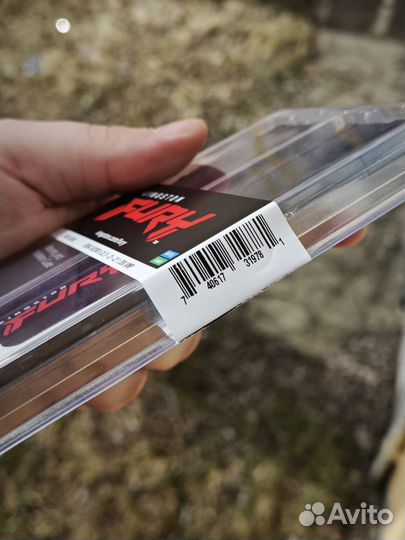 Оперативная память Kingston Fury DDR4 3600 16Гб