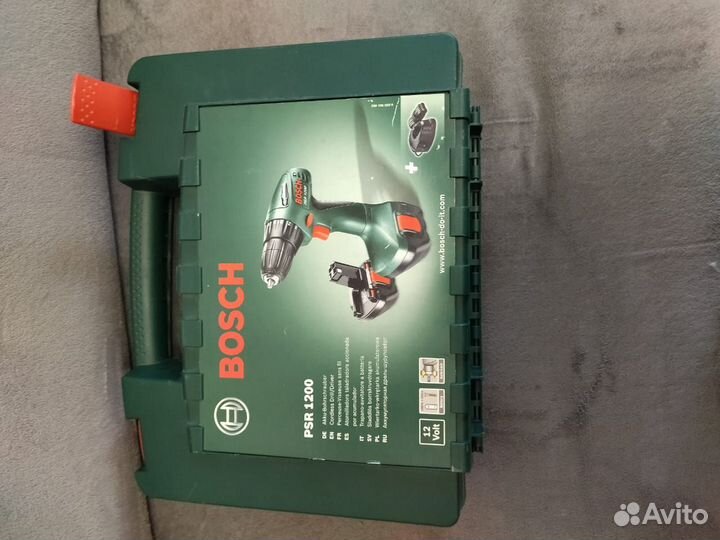 Шуруповерт bosch PSR 1200 12v/230v