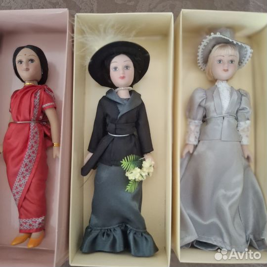 Коллекционные куклы фарфоровые