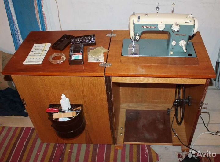 Швейная машинка kohler (гдр)