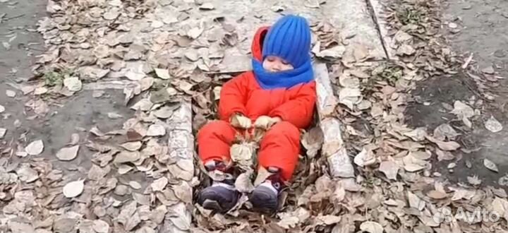 Комплект шапка и снуд детский