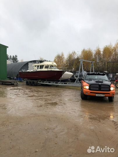 Перевозка лодок катеров и яхт по рф. Негабарит