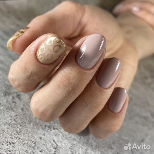 Маникюр с покрытием гель-лак