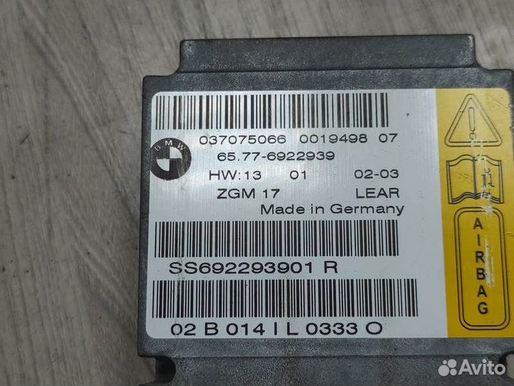 Блок управления AIR BAG BMW 7 -Series E65 E66 с200