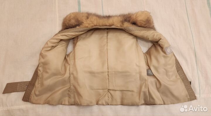 Жилет женский меховой, разм 46