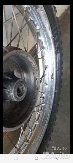 Колесо заднее ява