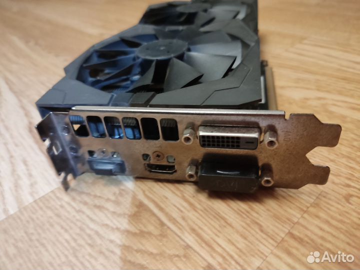 Видеокарта asus RX470 4GB