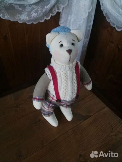 Кукла тильда - Медведь, ручная работа