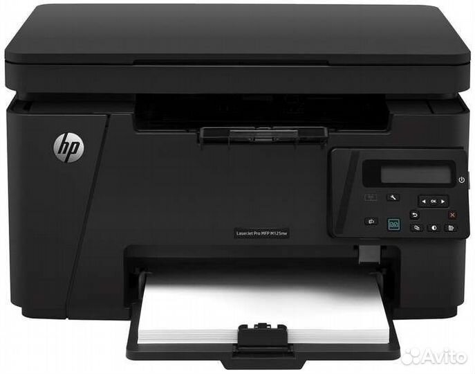 Мфу лазер. с WiFi HP LaserJet m125rnw