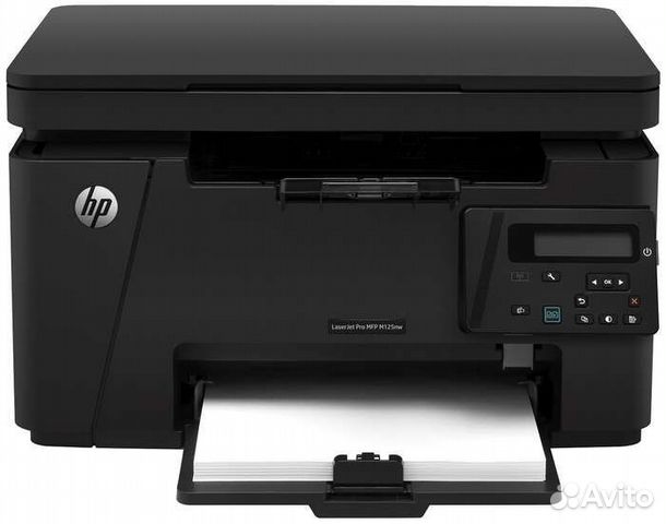 Мфу лазер. с WiFi HP LaserJet m125rnw