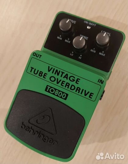 Педаль эффекта Vintage Tube Overdrive
