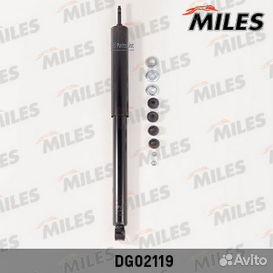 Miles DG02119 Амортизатор toyota RAV4 08/96-10/05 зад.газ