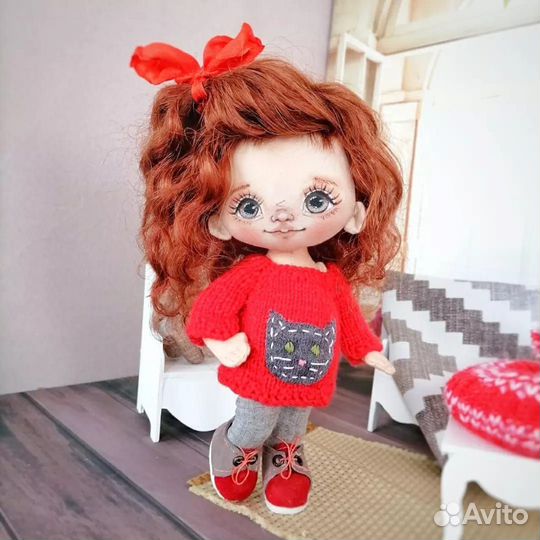 Текстильные куклы ручной работы