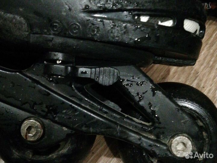 Роликовые коньки раздвижные 30-33